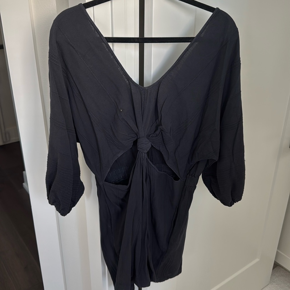 Free People Black Romper. Size L